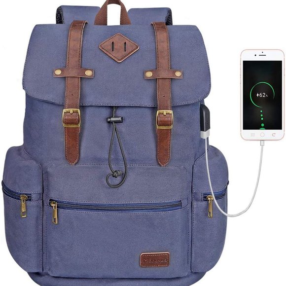 New Canvas Backpack - Picture 10 of 15